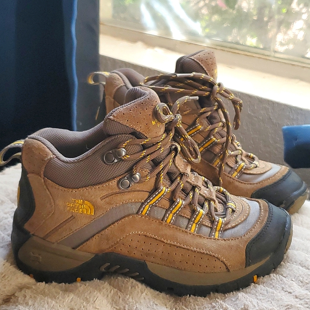 The North Face hiking boots